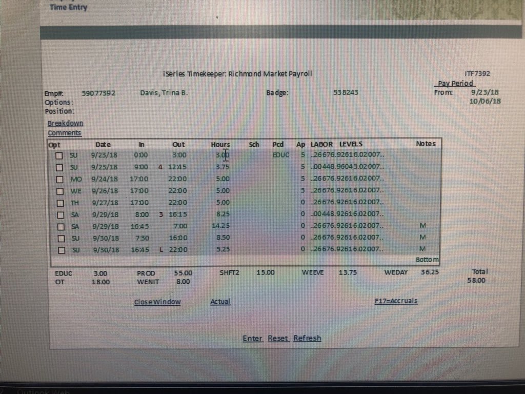 LolaStPaul's tweet photo. @Skinsweekly No Bish. I’m a hard work social worker than works 40 hours at my fulltime job and 50 at my PRN. #hardearn #httr #aintshitfree #budget https://t.co/bcWERBgIvP