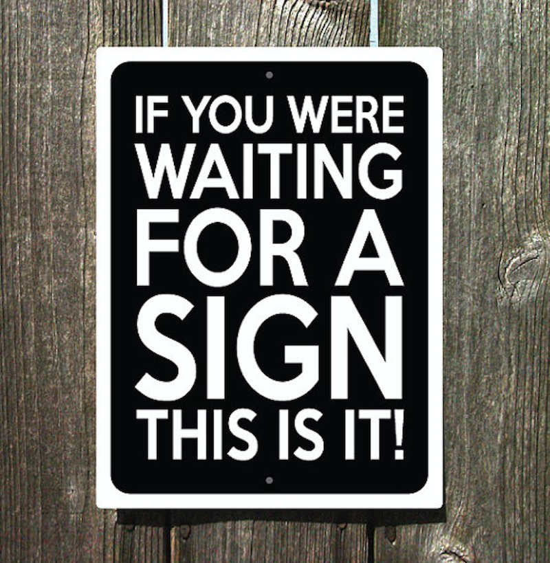 ExpressDurango's tweet photo. Here's Your Sign!!! https://t.co/6Eqm1oqcdl
