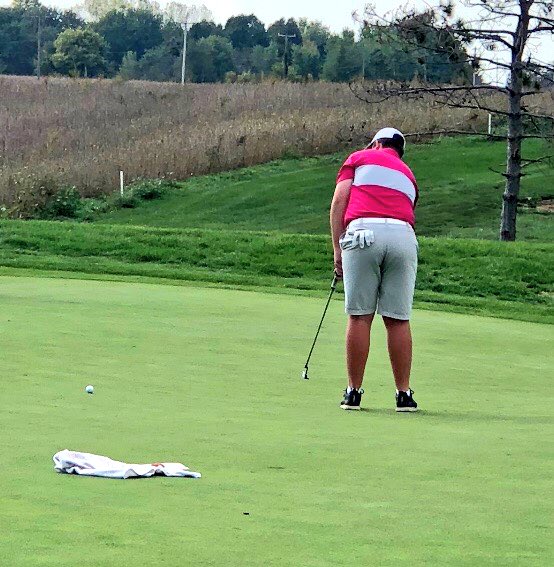 CGSportsNetwork's tweet photo. 1st round scores for the CG boys golfers from the Indiana Jr Golf Hoosier Jr Championship at Otter Creek in Columbus:

Heck 75 T8
Short 77 T15
Tidd 80 T30
Heffner 81 T39
Slaughter 81 T39
DeHaven 81 T39
Shelley 86 63rd

The final round is Sunday. Good luck Trojans! https://t.co/xQwq4oZotG