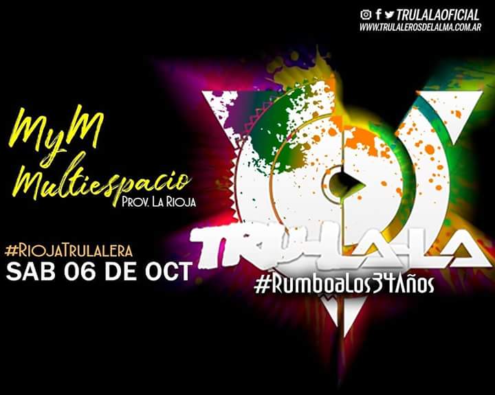 sintoniatrula's tweet photo. ¡esta noche nos vemos en #MYM (La Rioja) 🎶👏 ¡sábado trulalero 😉!
.
.
#Trulala 34 años 🎶 https://t.co/8ZGgIEdAbs