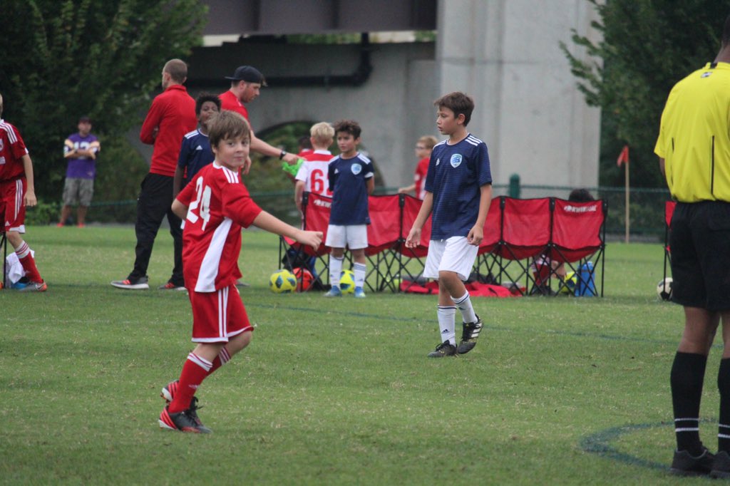 ChippieIV's tweet photo. ‘Bowser’ enjoying his soccer w/ @AlexandriaSoc U10 Blue and Coach Chris V during @ACStournaments https://t.co/Isc8lAtQwn