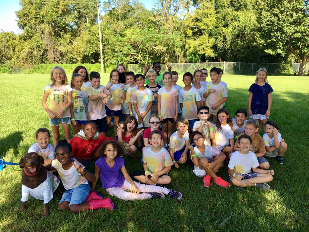 Before, during, and after Color Run.   So much fun!  Love our class family! <a href="/ElemBoyette/">Boyette Springs Elem</a> <a href="/NatalieRados123/">Natalie Rados</a> <a href="/schreckie1/">Christine Schreck</a>
