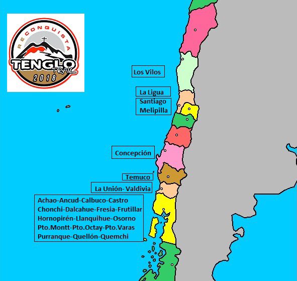 🤔¿Eres de #Temuco #Valdiviacl #Castro o #Santiago? 
🤗Cuéntanos de qué lugar vienes a correr #ReConquistaTenglo.
🇨🇱Desde #LosVilos a #Chiloé serán parte de la fiesta del trail.
Inscripciones en link de nuestra Bio.👀