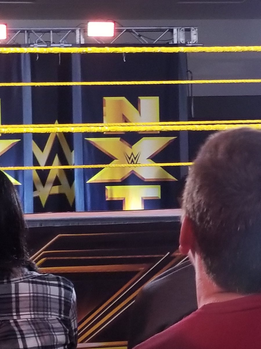 JamieStillEdge's tweet image. First night out of the house without my son in a long time! No other place I would rather be! #NXTStPetersburg