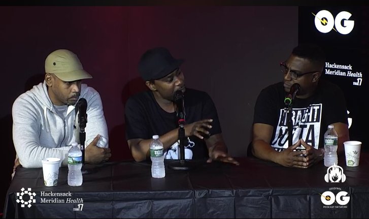 <a href="/RobStull24/">Rob Stull</a> and <a href="/DINCOD/">DINCO</a> are now live on <a href="/OGPodcasts/">OGPodcasts</a> Facebook page from @HMHStage17 talking music and comics with @comictonypowell and <a href="/FiresideCrew/">Welcome To Fireside</a>. Check it now facebook.com/OGPodcasts/vid…

#NYCC #NYCC2018 #Leadersofthenewschool #hiphop #spiderman