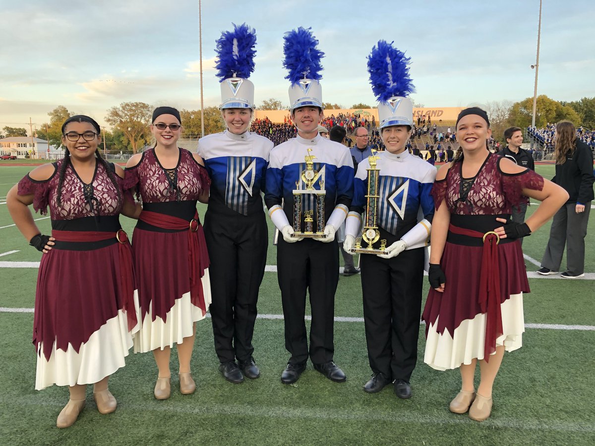 bearcatbands's tweet photo. Congrats Bearcat Band for winning 1st place at Harvest of Harmony in AA and earning a SUPERIOR rating for the field show. #KHSBearcatNation https://t.co/4DliKpPbfN