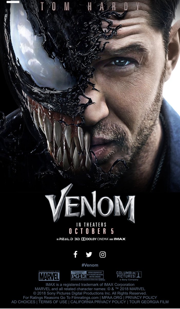 TheExilesNet's tweet photo. Stay tuned for our first early, still in theaters, round table review of #Venom.  Coming to a podcasting app near you, very soon. #FilmExiles #FilmExilesPodcast #Marvel #Sony #RoundTableReview https://t.co/WOshvxOFEg