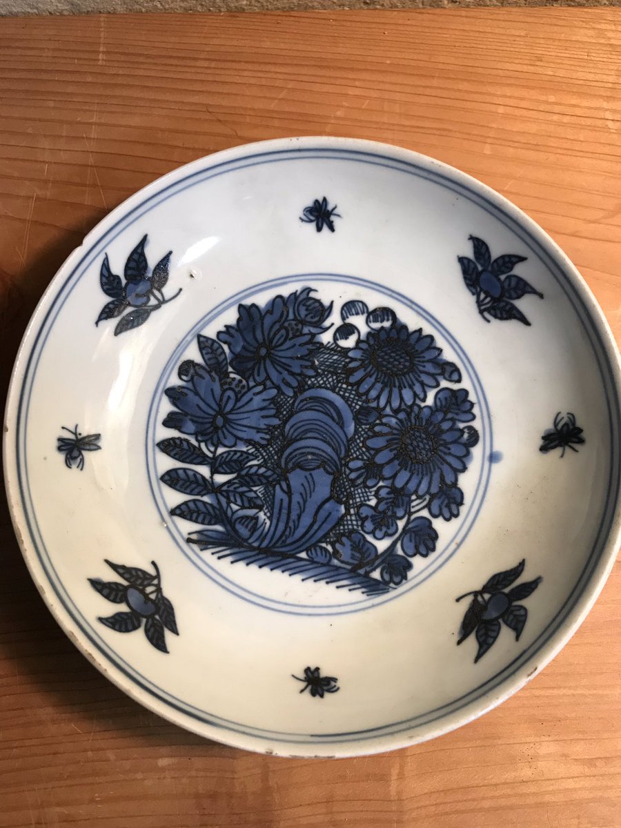 Tableware Kamakura 鎌倉梶原陶苑 中国染付皿 合箱付 1994年大阪にて購入 径 １５cm 高3cm 青と白のくっきりした とても素敵なお皿です 6オンラインショップにて販売中 Kamakura Kajiwara 鎌倉 骨董皿 骨董品 骨董 食器 器 器好き うつわ 絵付