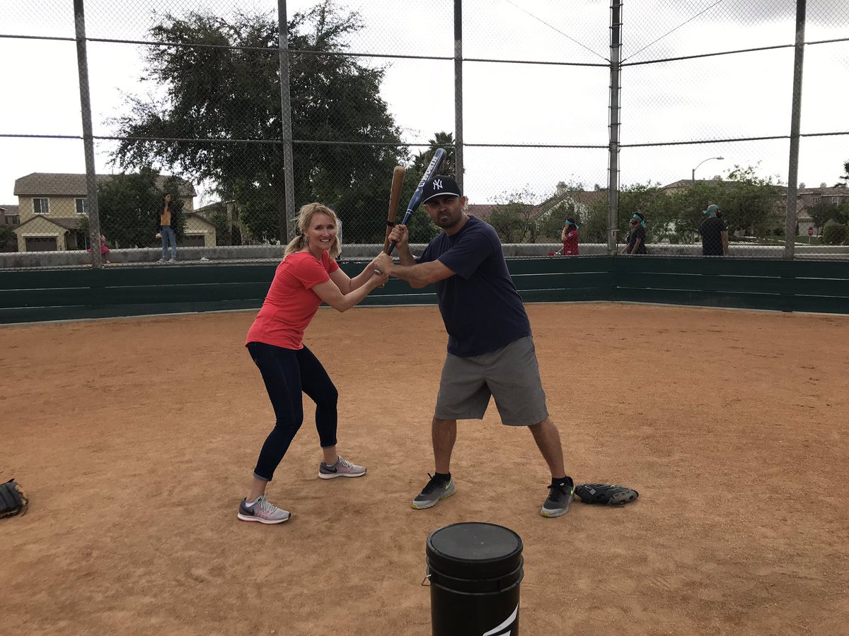 KenAhlrich's tweet photo. D3 vs. D2 Softball game for Easterseals!! Had a blast! #EasterSeals #D6403 #AmazingTeam @MaureenCormier2 @CVSDeep https://t.co/zQdsu0CmOT