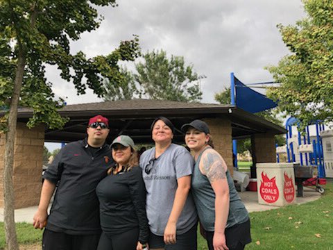 KenAhlrich's tweet photo. D3 vs. D2 Softball game for Easterseals!! Had a blast! #EasterSeals #D6403 #AmazingTeam @MaureenCormier2 @CVSDeep https://t.co/zQdsu0CmOT
