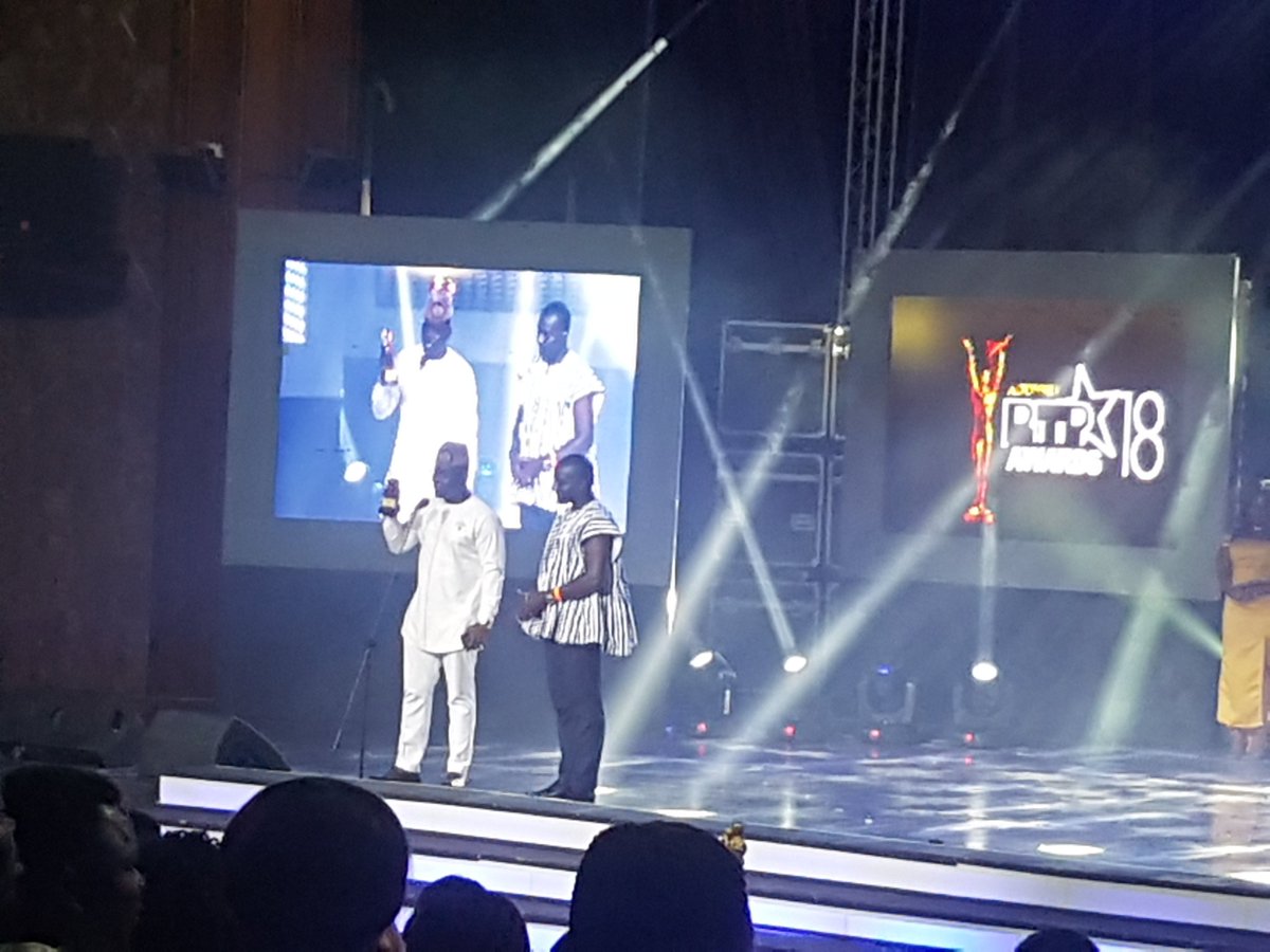 Connect971fm's tweet photo. Congratulations @hughes_3fm for winning the TV morning show host of the Year 

Kudos✌✌ 
#RTP2018 https://t.co/qSiFa1BAyD