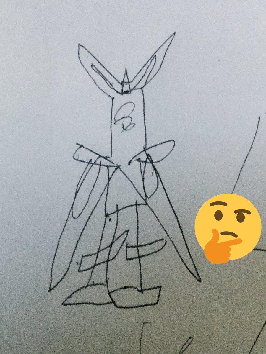 道糞 こういう感じのガンダムのプラモが欲しいんだけどわかるか と甥っ子氏 8歳 がメールで送ってきた謎のガンダム の絵 名前はわからないけど赤くて羽根が生えてて武器は ビーム剣 とのこと そんなガンダムはいっぱいいるぞ