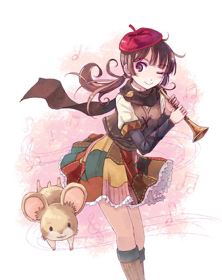 「遅くなりましたがToSイラコンにノミネートされました、パイドさん絵になります～見」|やっかのイラスト