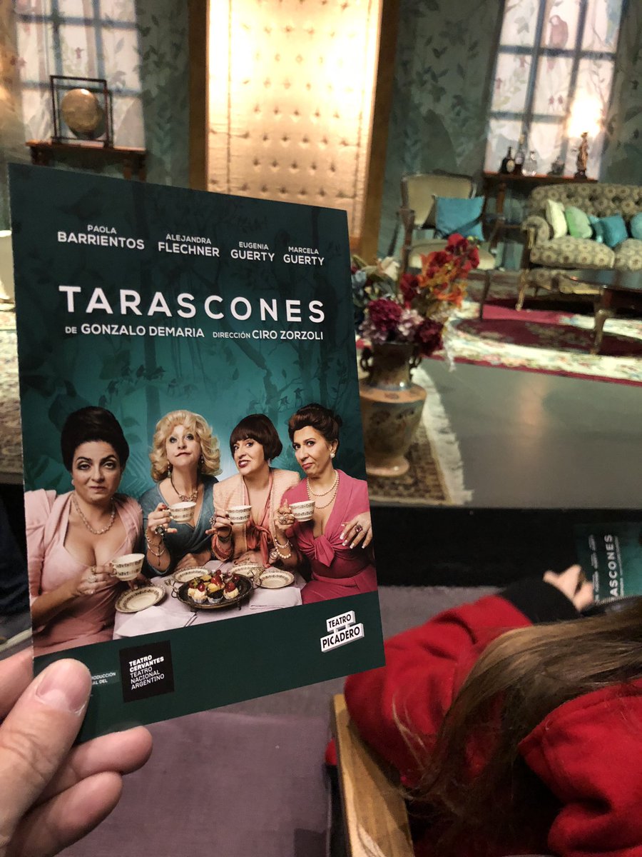 Espectacular esta obra en <a href="/TeatroPicadero/">Teatro Picadero</a> !! No paramos de reirnos! <a href="/PaoBarrientosOK/">Paola Barrientos</a> <a href="/MarcelaGuerty/">Marcela Guerty</a> <a href="/EugeGuerty/">Eugenia Guerty</a>