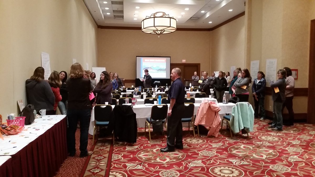 farmerjwyo's tweet photo. WSNA Fall conference in the books! Great information and speakers on school safety and emergency planning! Hats off to Michelle, Cris, Brennan and everyone who worked hard to pull it together! https://t.co/pAJ28KrBDk