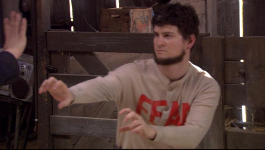 wesander's tweet photo. Are we gunna just ignore that Khabib looks like Mose Schrute? #UFC229 https://t.co/SEvnZixm3p