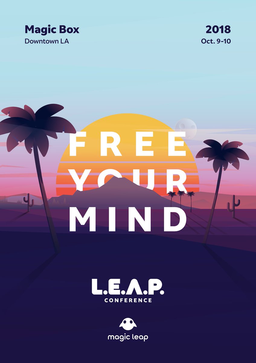 rabovitz's tweet photo. #LeapCon 😎🦖🛸🐳🎸🦄🍦 https://t.co/4aVPtXXbPs