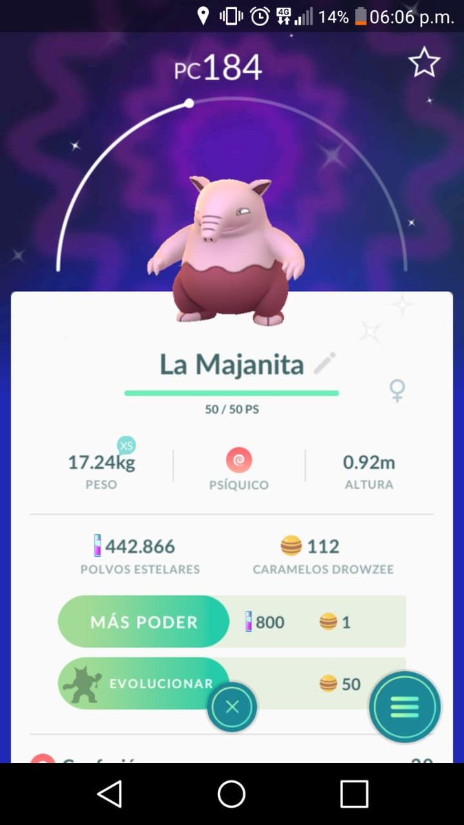 angelfare's tweet photo. Salio despues de 2 horas farmeandolo, llore y grite... ♥
pd. el nombre es chiste local con los compas xD
@8BitCR #pokemon #8BitCRGO https://t.co/bBn0kMNwYs