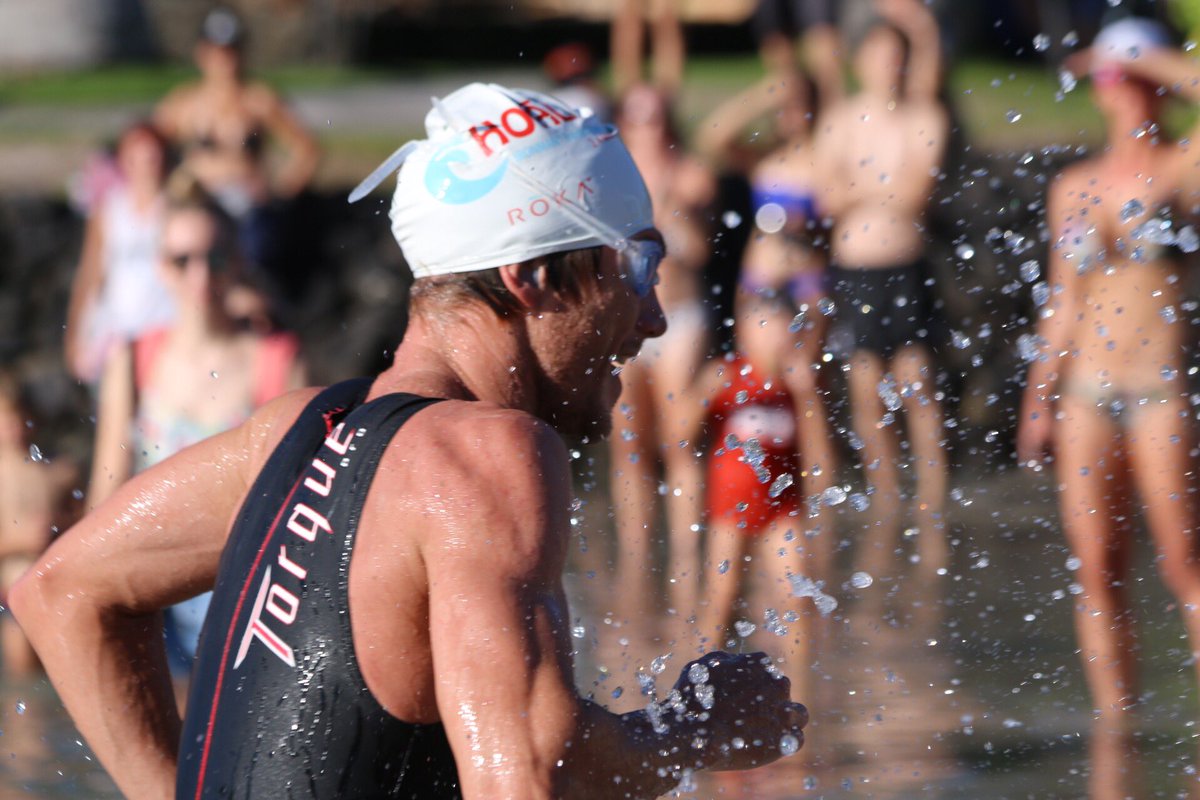 IMTrinews's tweet photo. CLOSE FINISH - HOÁLA Training SWIM! 3.8 km - .

Winner @JoshAmberger for @LucyAnneCharles at 1.4 seconds😌
.
.
#Ironmannews #hoala #Konapier #digbebeach #imwc #imwc40 #kona2018 #Tattoooftheday #aliidrive #funFunFUN #triathlon⁠ ⁠⁠ ⁠⁠ ⁠ #photooftheday #hawaii #bigisland https://t.co/hDu1U7UPvb