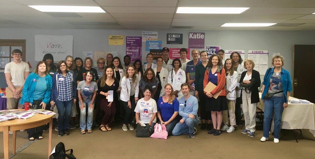 KatieHill4CA's tweet photo. As the daughter of a registered nurse, it means a lot to see medical professionals from @SCOPHEmd canvassing for our campaign in their white coats – I know how hard they all work!

I promise that in Washington, I will fight every day for a health care system we can all afford! https://t.co/fBr2ilvkZc
