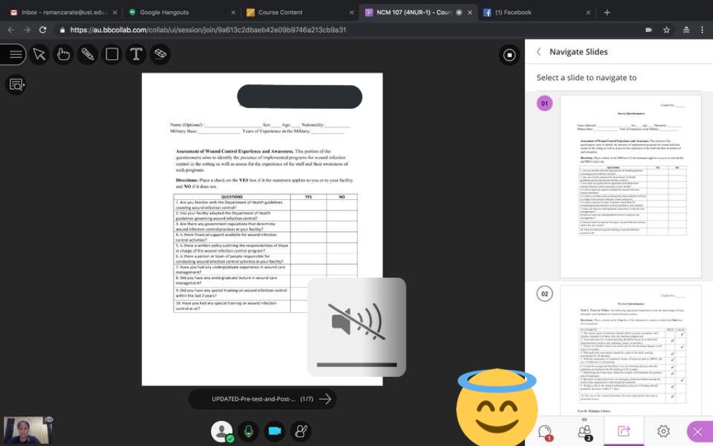 USTNur_Edtech's tweet photo. Need to talk to your profs? Use your Blackboard! Just log in to your #USTcloudcampus and join them in class via online Bb Collab! 😊
📎attach &amp;📝edit files together! 
Happy Collaborating! 😁 https://t.co/oqWsyXMRcx