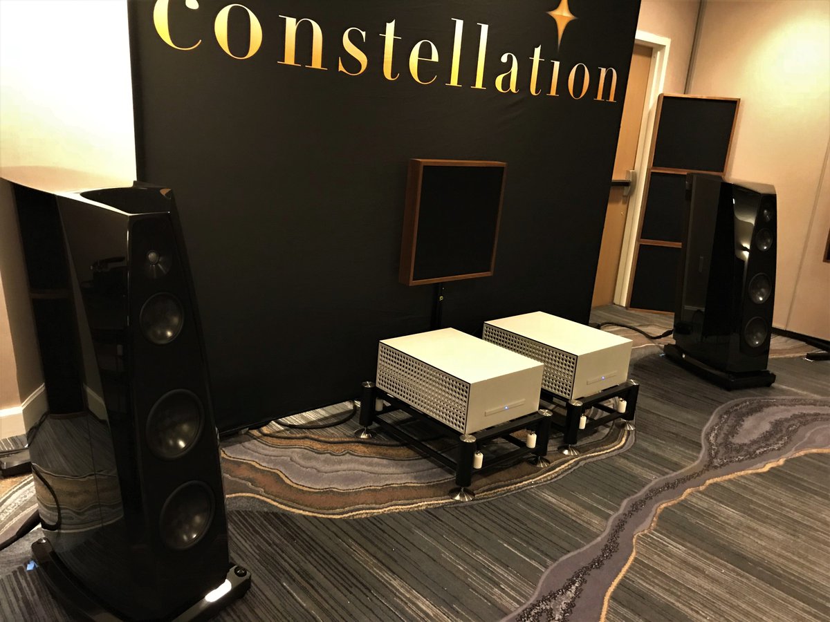 constellationa2's tweet photo. #SaturdayNight at #RMAF2018 - #constellationaudio #hifi #hifiaudio #audiophile #audioporn #hometheater https://t.co/UhucuMq1iE
