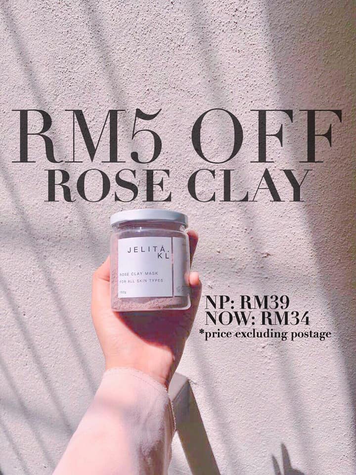 missfannana's tweet photo. Stocks Rose Clay Mask are running low. GRAB YOURS NOW OR CRY LATER. Get RM5 OFF + this Bowl Set &amp; Makeup Bag

RM34.00 ONLY 💥

To shop : [https://t.co/QLQNtiGnFZ]

Would really appreciate if you can RT this, thank you so much 😍 @SyazaRahizad @NabellaAnuar @RTNiaga @hjrqsturi https://t.co/UIceq4pepf