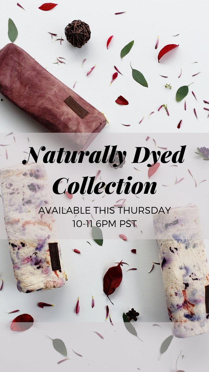 CascadeHM's tweet photo. #naturaldye #bags https://t.co/9yM8sGNfss