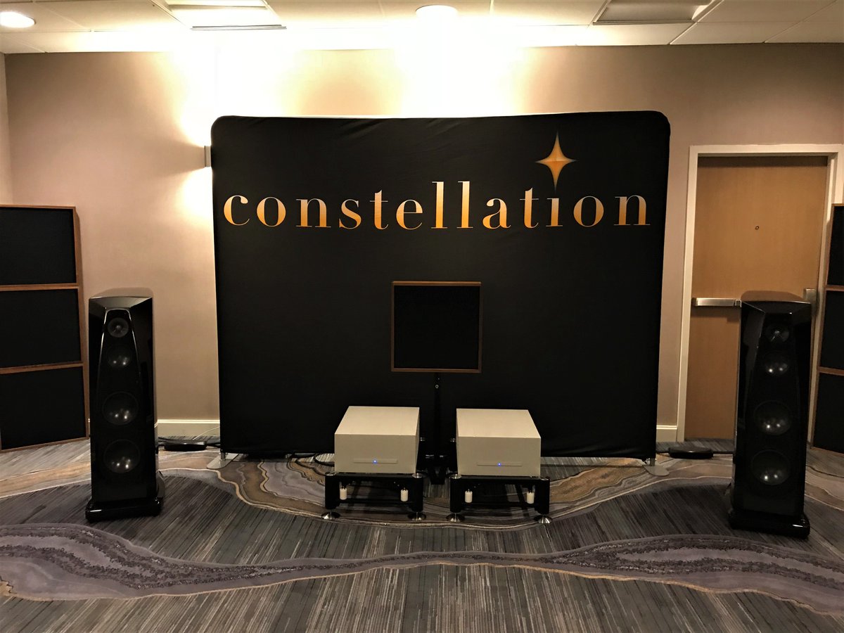 constellationa2's tweet photo. #instalove at #RMAF2018 - #constellationaudio #hifi #hifiaudio #audiophile #audioporn #hometheater https://t.co/v4X8VIxgaL