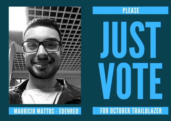juliocvelarde's tweet photo. Você tá preocupado com eleição? Bom temos 3 candidatos
Este é o Maurício Lopes de Mattos da Edenred Brasil
Próximo evento, é dia 18/10 no CUBO
Faça a inscrição https://t.co/57Or5BzvgZ
#comunidadesf #trailblazers #sfugsp #salesforce https://t.co/woPtGdoXxl