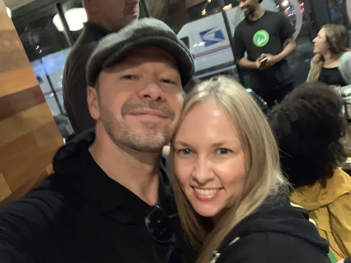 kristyhart24's tweet photo. There is just something unexplainable that happens when this man hugs you and says “love you”!!❤️ My heart is happy!! Thank you @donniewahlberg ...you truly are one of my favorite humans! #nkotbapollo #apollo #todayshow #bhtakeover https://t.co/3ZVOl85b9m