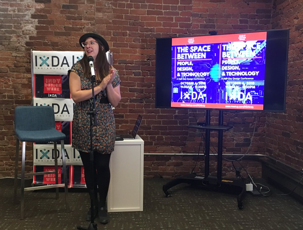 Deborah_Hayward's tweet image. Enjoyed my first @ixdaIndy event today @KenzieAcademy #indydesignweek Thanks for organizing @whoispoppe