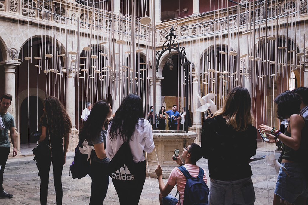eadreus's tweet photo. A Cel Obert Tortosa. Festival d'Intervencions Efímeres! #eadr #arquitecturaefimera #acelobert #diputaciodetarragona #tortosa https://t.co/TsqzRTjzWE