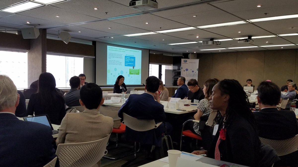 jwasden's tweet image. @APEC #projectDARE convening on raising employment in data analytics. Countries and companies alike are collaborating on innovative solutions to career readiness, technical competencies, and automation/augmentation #mindthedigitalskillsgap #COBRT