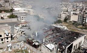 icsft's tweet photo. 2-The int'l community’s #humanitarian_policy also overlooks the inherent #contradictions of donor countries #militarily #attacking #Yemen’s #infrastructure; effectively worsening the #humanitarian_
@UN 
#war_crimes
#stop_Saudi_war_on_Yemen https://t.co/1YKhf8RXb5