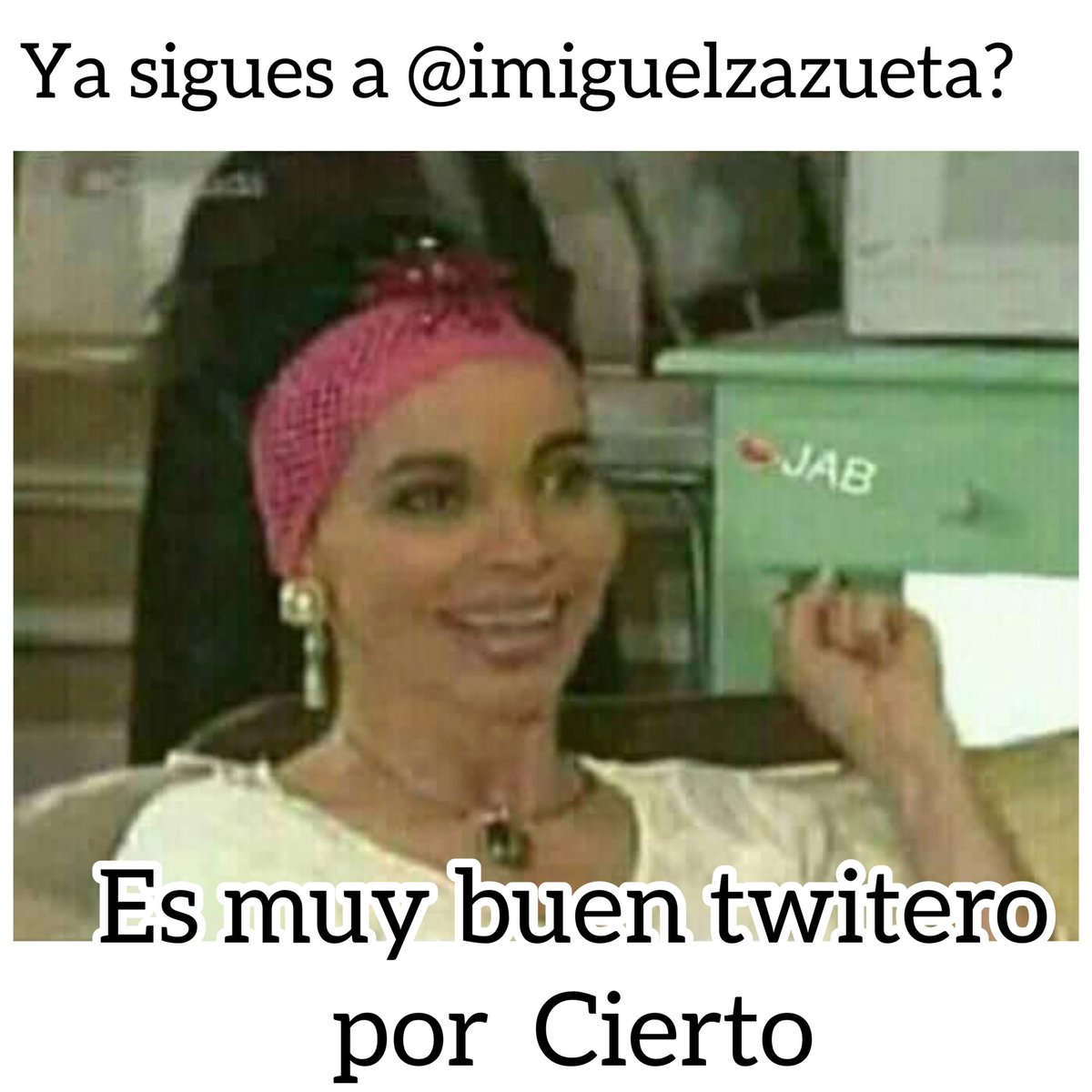 SoyMikeZazueta's tweet photo. Ya lo sigues? https://t.co/Xo5i3r03B9