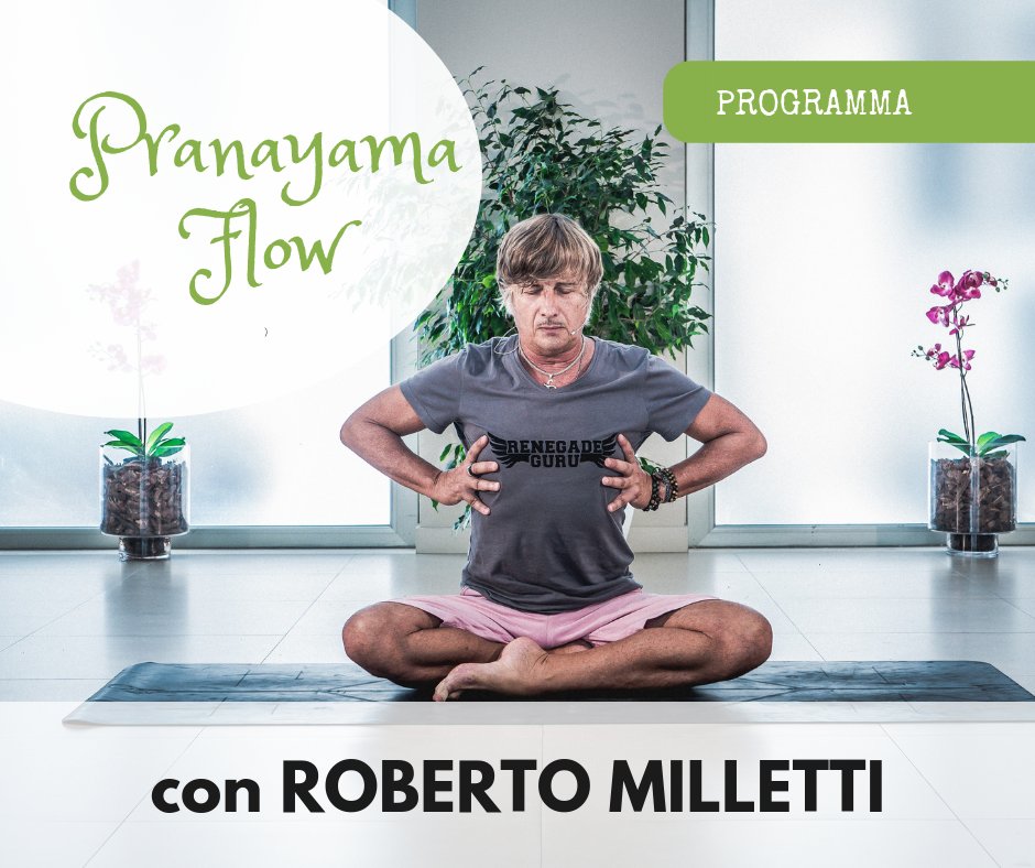 MatYouCan's tweet photo. A grande richiesta Odaka Pranayama Flow, il programma urato da Roberto Milletti che unisce la tradizione millenaria del pranayama, la scienza della respirazione, al flow, nel fluire di gesti e tecniche  che consentono al corpo di liberarsi delle tensioni https://t.co/H9TXqjw9K6 https://t.co/uhhWYFQVvf
