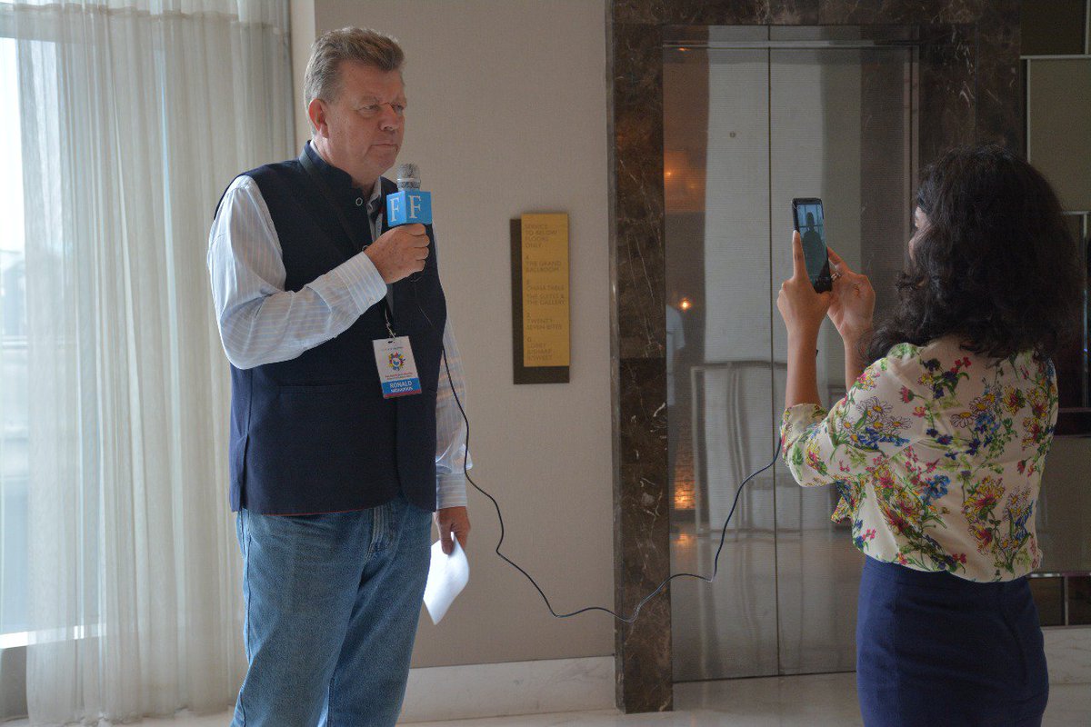 FNFPakistan's tweet photo. Some images from behind the scene during the live interview with regional director @FNFSEEAsia @biberacher #Time4Asia @FNFSouthAsia https://t.co/XksgcOMxxw