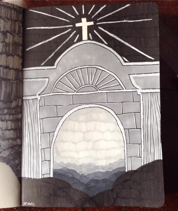 #Inktober2018 day 7 - simbang gabi 