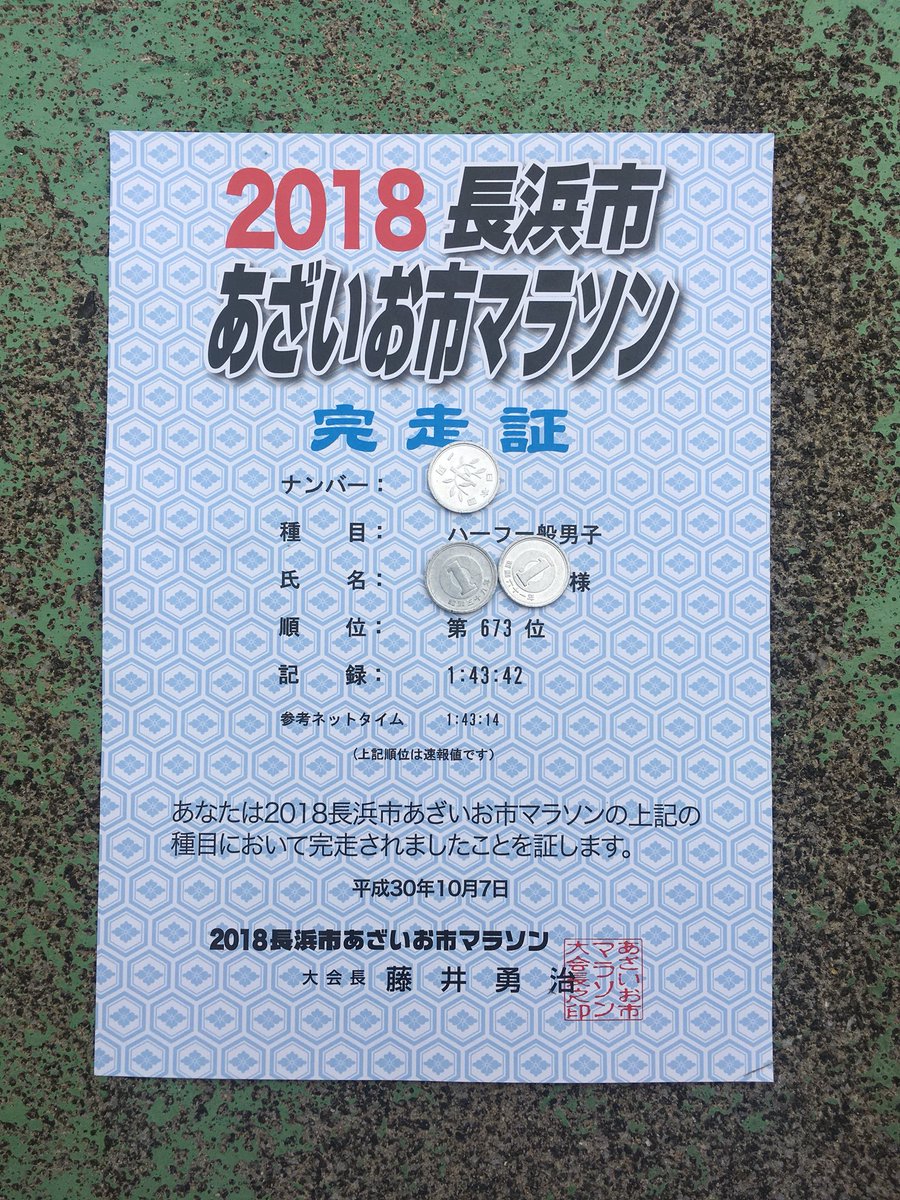 あざいお市マラソン Hashtag On Twitter