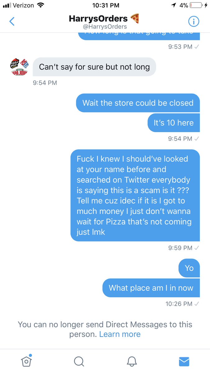 TrumpPlugzz's tweet image. Harryorders is a scammer please retweet to save someone #pizzaplug