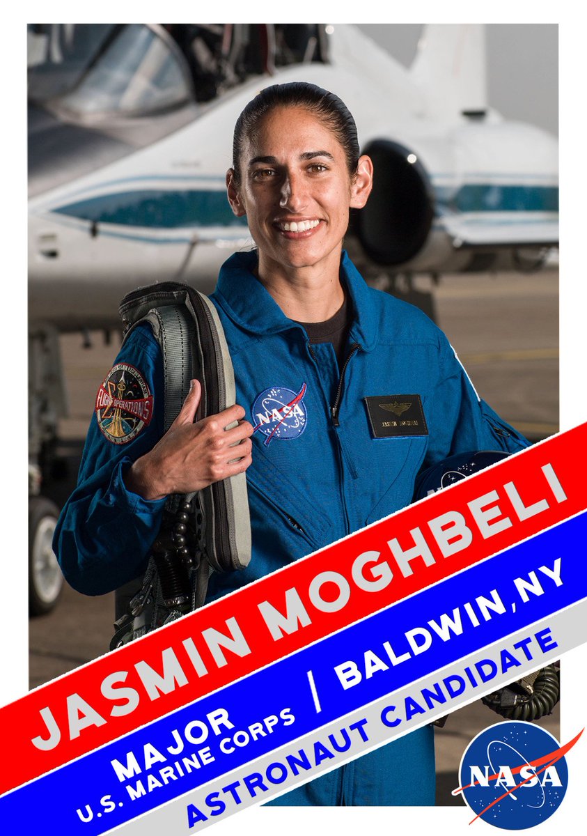Follow your dreams, just like <a href="/NASA/">NASA</a> #NewAstronauts Jasmin Moghbeli 
news.usni.org/2017/06/20/mar…