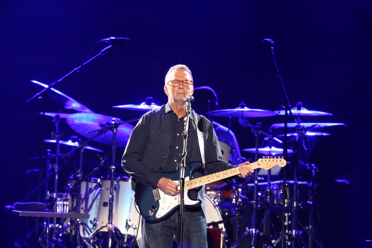 TheGarden's tweet photo. You looked wonderful tonight! Eric Clapton. NIGHT 1. SOLD OUT. (📸: Al Pereira/MSG Photos) #EricClaptonMSG https://t.co/rZkrHq8aOb