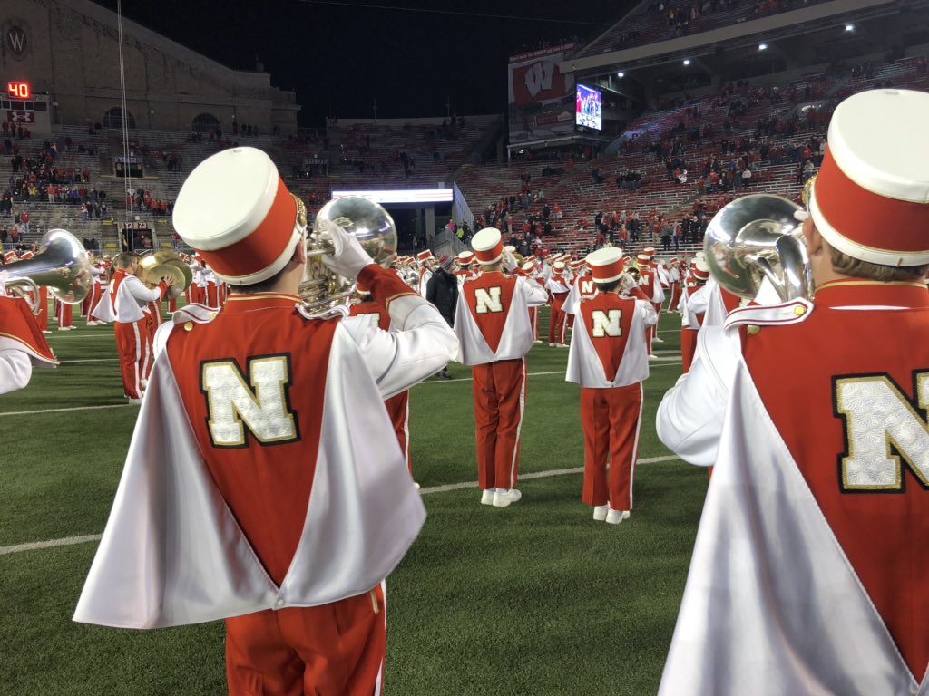 UNLSomusic's tweet photo. Fifth quarter #CMB2Madison https://t.co/7rxUGrNDRy