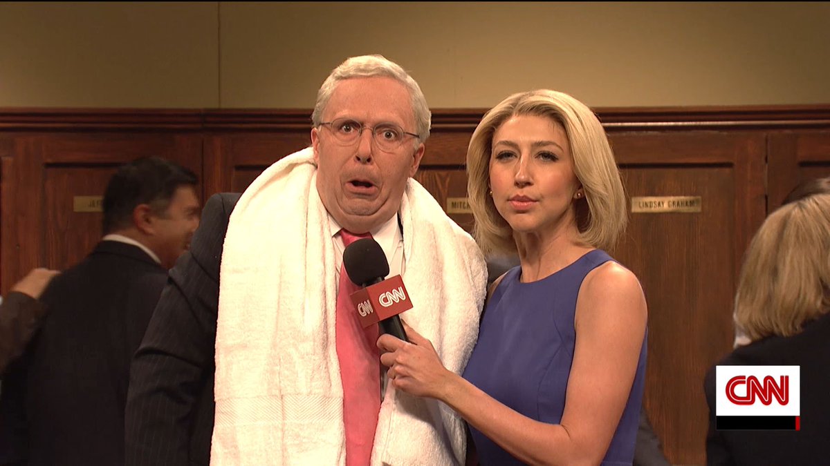 Saturday Night Live Snl On Twitter Sen Mitch Mcconnell On The Kavanaugh Confirmation Snl
