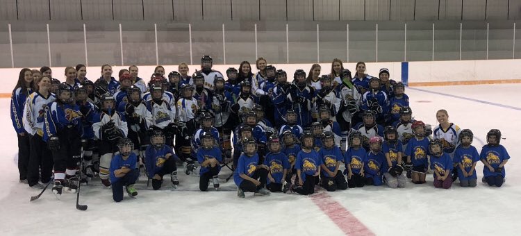 bobbirch74's tweet photo. Thank you @westmanAAA for a great jamboree! You girls are inspiring the next generation of Wildcats! A great effort capped off with a victory. #WGIHW @hockeymanitoba https://t.co/Hcnefk1sLW