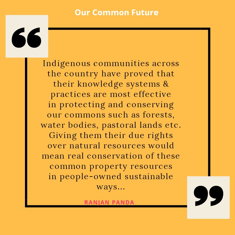 ranjanpanda's tweet photo. Rights over #commons to #INDIGENOUS #communities cud ensure #sustainable protection of these resources while ensuring ample livelihood opportunities to most remote &amp; poor communities across the nation.
#CommonsAwarenessWeek #CAW 
@MohapatraMeena @JagdeeshPuppala @mohapatra_soni https://t.co/smJPT0zAVL