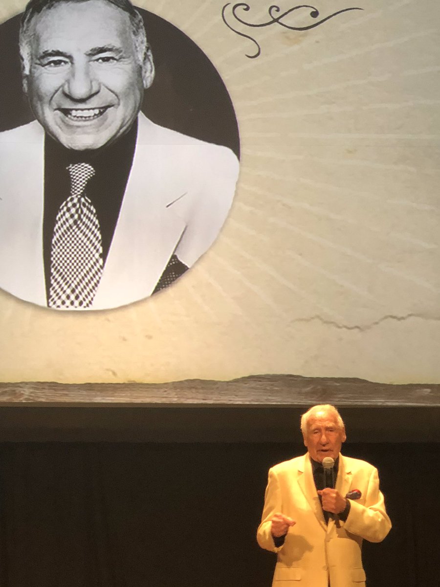 MovieScoreRadio's tweet photo. Seeing @MelBrooks this afternoon at the @BellcoTheatre in Denver was really just beyond fantastic. Iโm so thrilled I got to see #MelBrooks in person. Thank you Mr. Brooks for a wonderful afternoon! #MelBrooks #MelBrooksLIVE #BacklotProject #BlazingSaddles @BacklotProject https://t.co/ebChxKZ78R