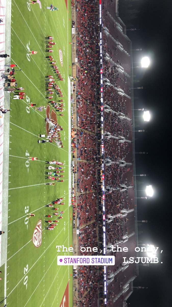 Embarrassing first half against Utah. #gostanford