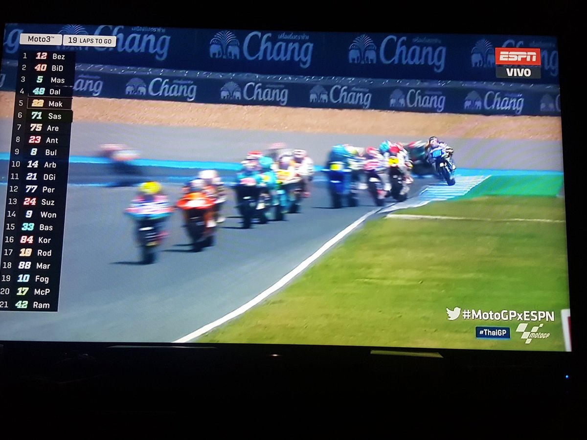 ferbordoni's tweet photo. Como me gusta ver @MotoGP_ESPN en estos horarios como siempre grandes relatos de @MoreaGustavo @MartinUrruty #MotoGPxESPN saludos desde mardel https://t.co/t6JdV0V4Ro